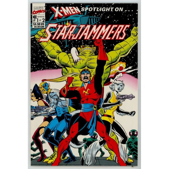X-MEN SPOTLIGHT ON STARJAMMERS GRAPHIC NOVEL #1 AND #2, FULL STORY, HIGH GRADE - Picture 4 of 6